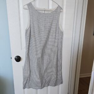 Beachlunchlounge Blue and White Striped Top/Dress